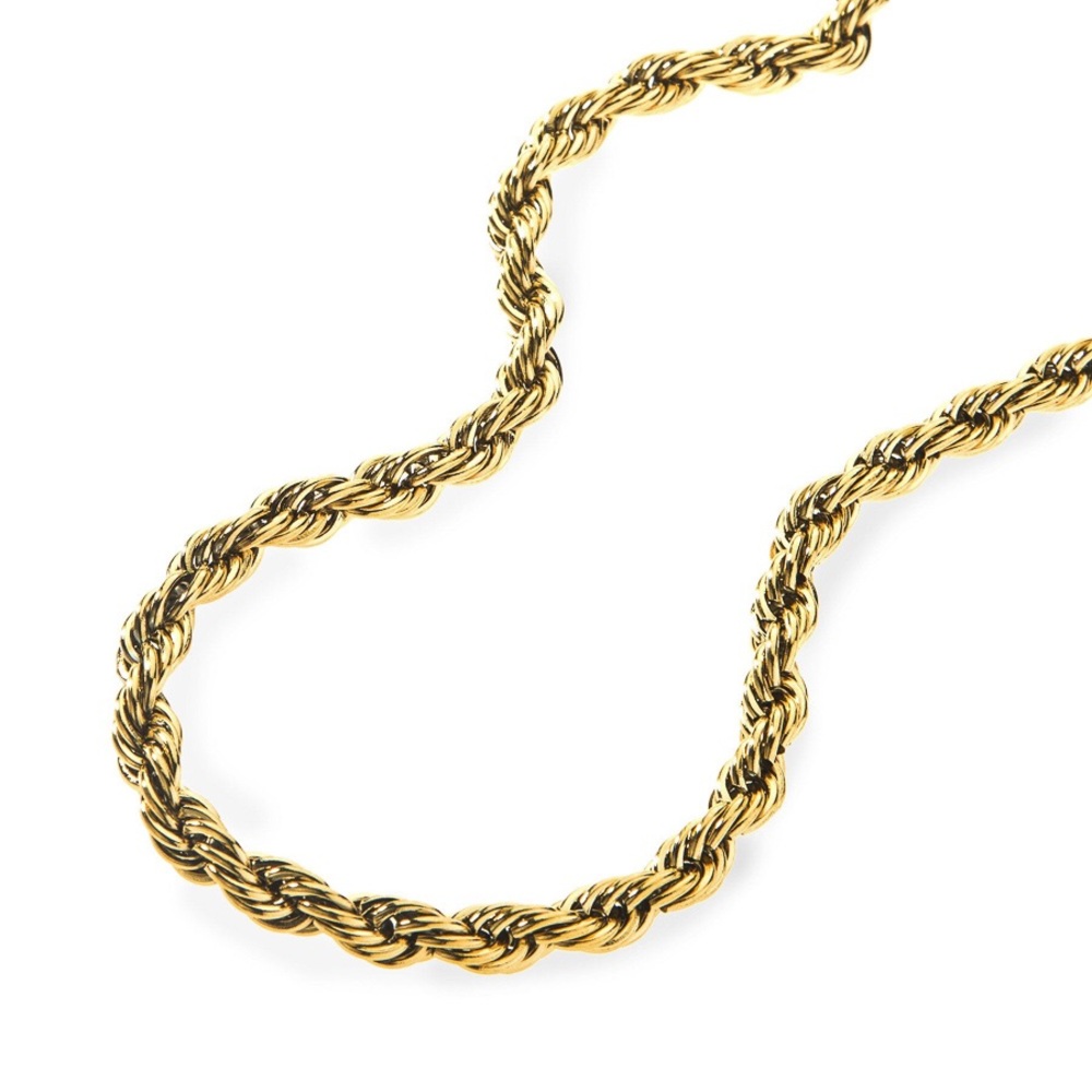 Men’s 14k gold Stainless Steel Rope Chain